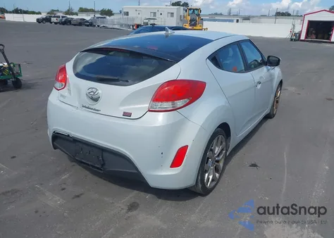 2015 Hyundai Veloster Flex из США, поврежденный, VIN KMHTC6AD6FU222998